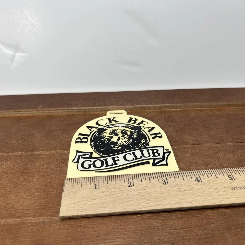 Black Bear‎ Golf Club Eustis Florida Luggage Bag Travel Tag